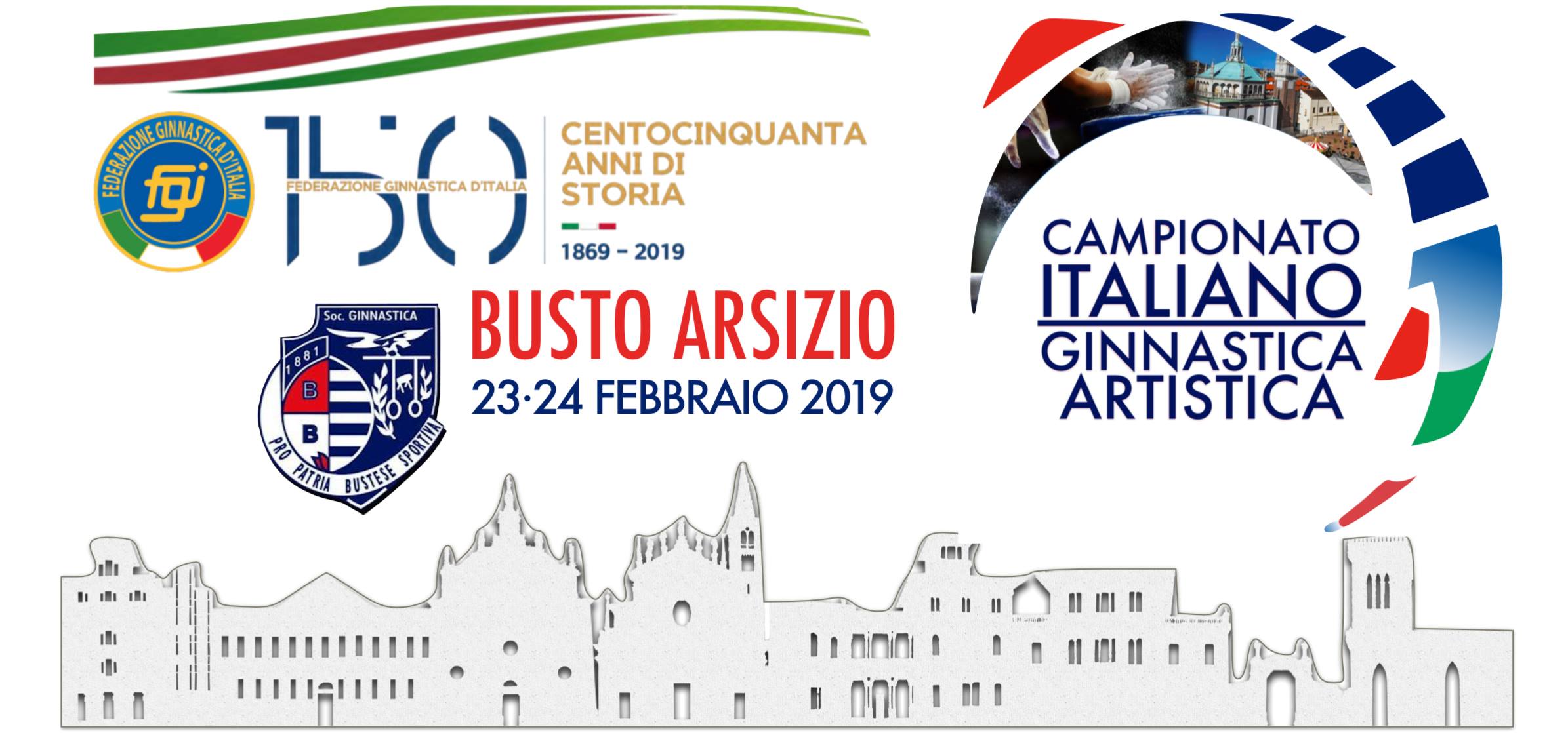 Prima prova del Campionato Italiano di Serie A1-A2-B maschile e femminile a Busto Arsizio 23-24 febbraio 2019