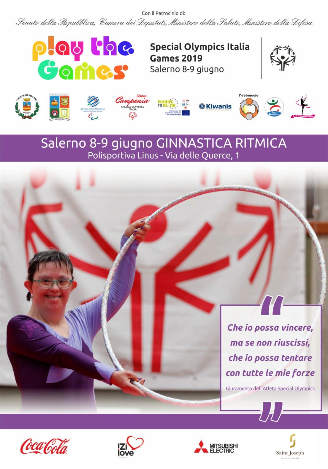 Lay The Games 2019 – Special Olympics la tappa salernitana con i campioni di Ginnastica Salerno