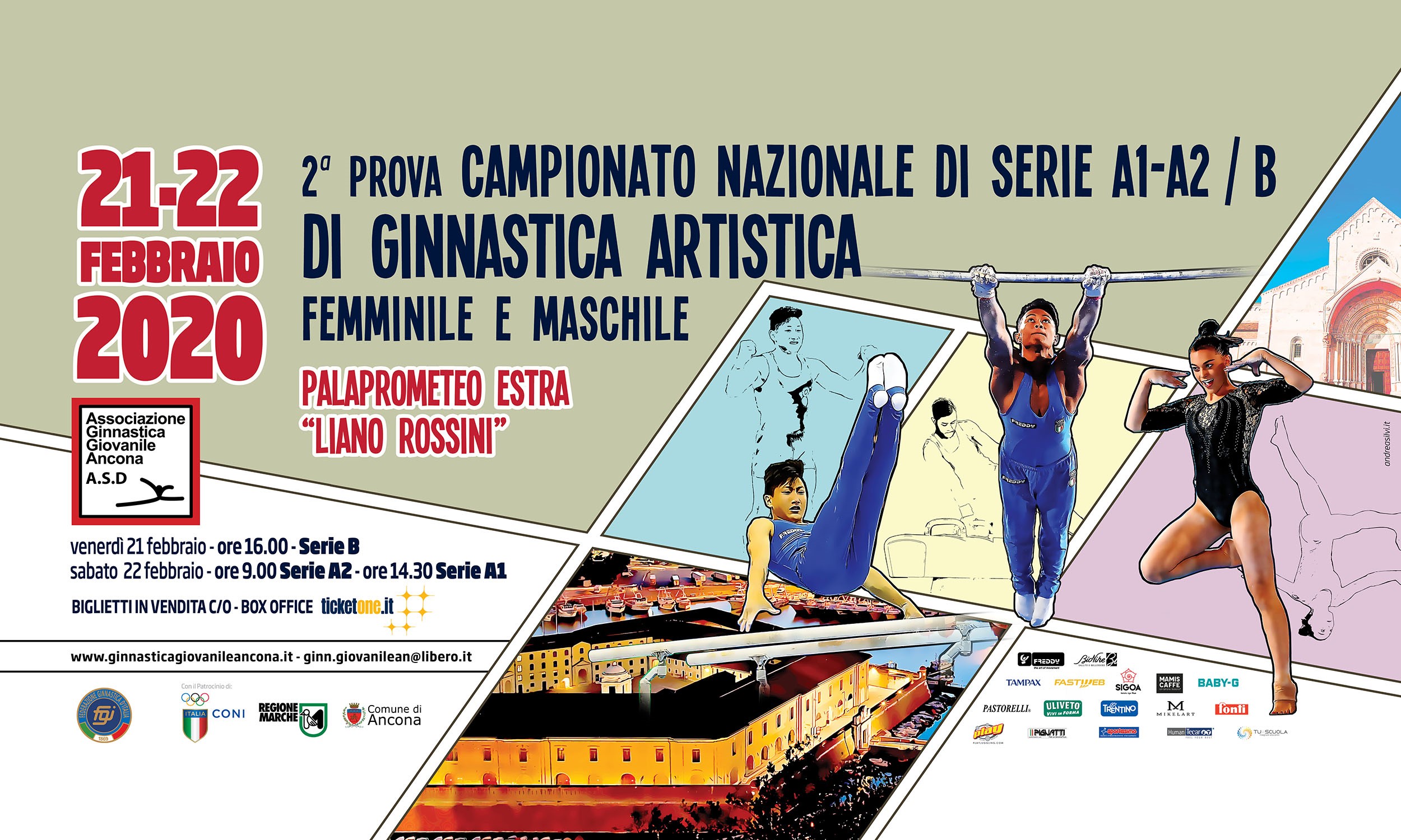 Seconda prova del Campionato Italiano di Serie A1-A2-B maschile e femminile a Ancona 21 e 22 Febbraio 2020