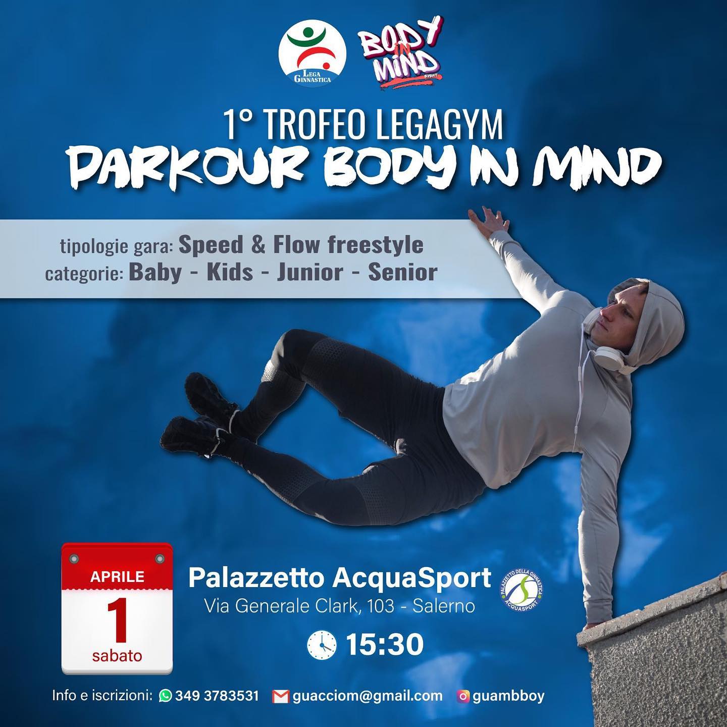 1° Trofeo LegaGym Parkour Body in Mind