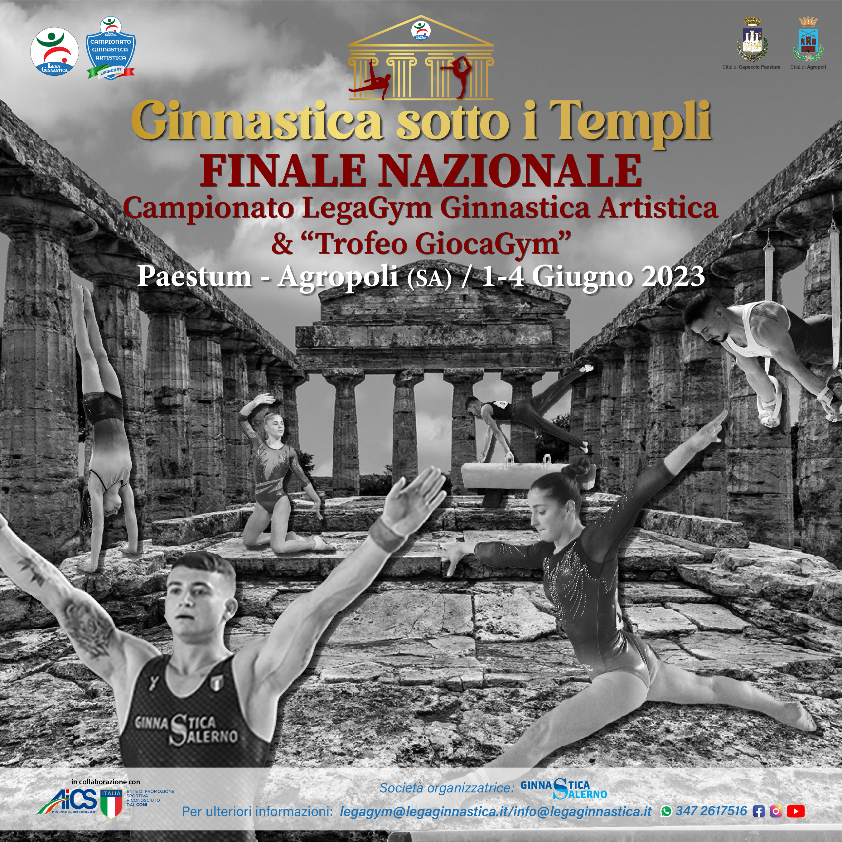 Finale Nazionale Campionato di Ginnastica Artistica LegaGym 2023 & “Trofeo GiocaGym”